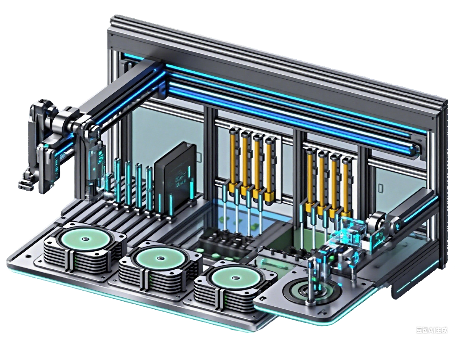 Automatic Cleaning and Inspection Machine for Electrical Test Disks (HS-C11)