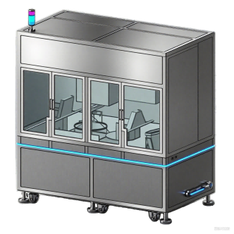 Water Polishing Automatic Cleaning Machine (HS-C10)